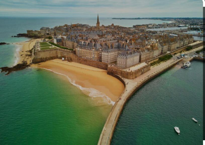 Magnifique Bas De Villa Deux Chambres Situe Pres Des Plages Et Du Golf Saint-Briac-sur-Mer Exteriör bild
