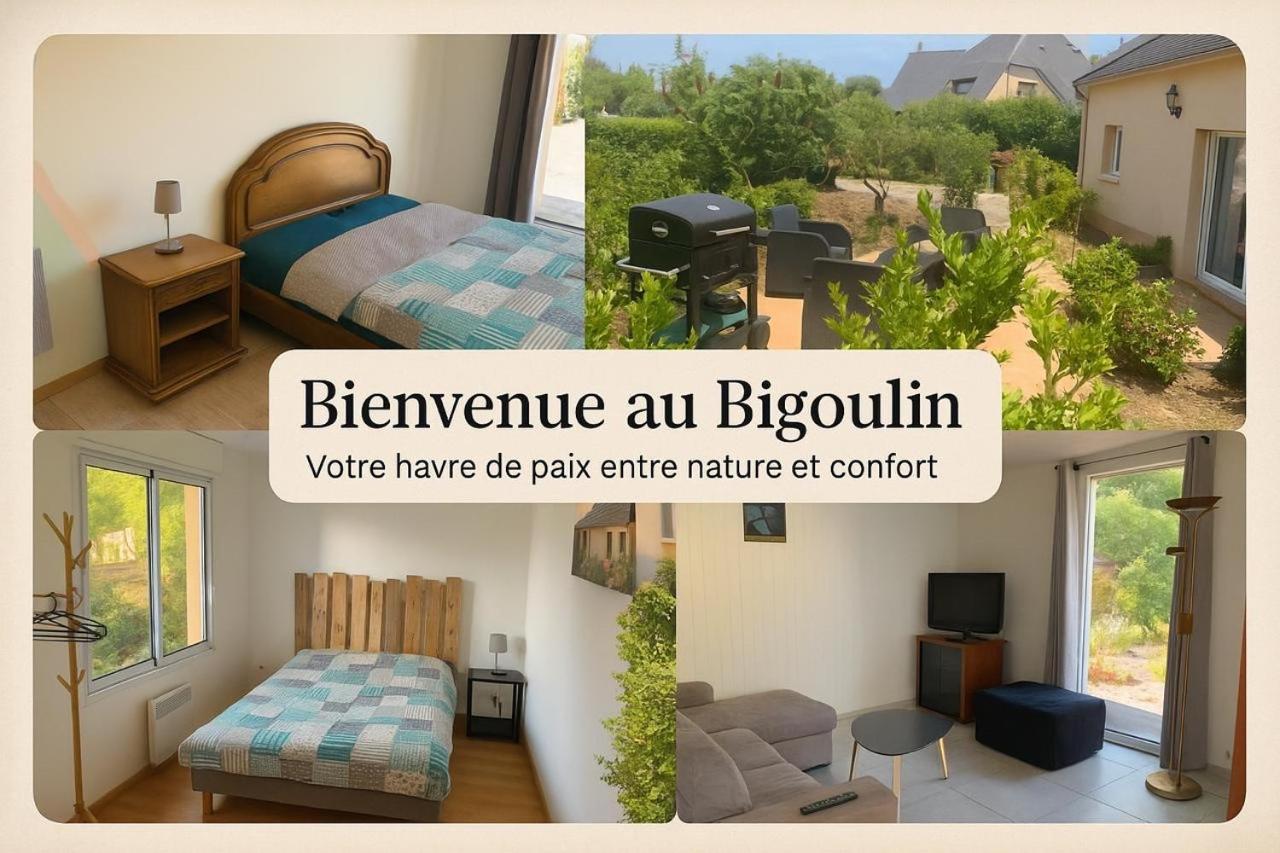 Magnifique Bas De Villa Deux Chambres Situe Pres Des Plages Et Du Golf Saint-Briac-sur-Mer Exteriör bild
